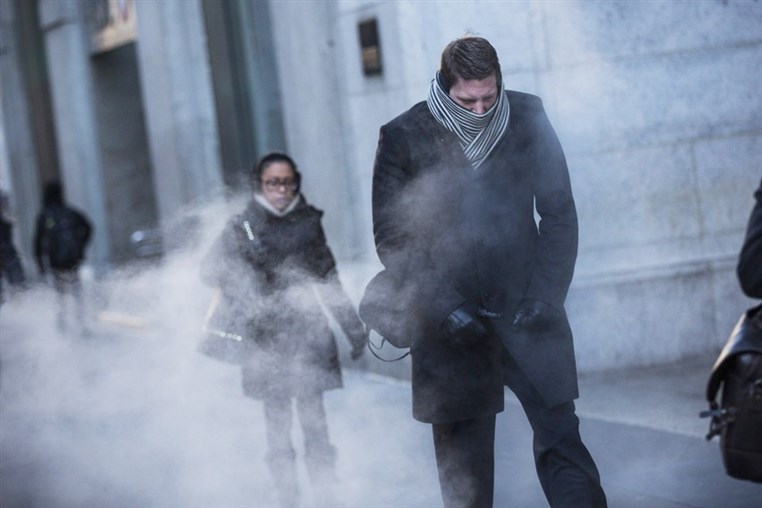 Record freezing temperatures in USA